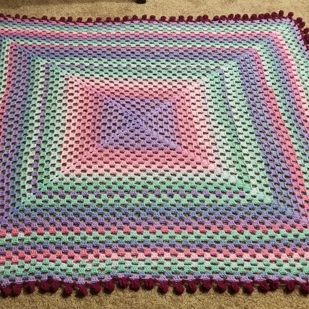 Crocheted Baby/ Kids Blanket